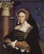 Hans Holbein Ms. Gaierfude oil on canvas